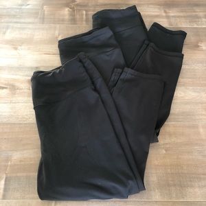 3 PACK Knockout by VS Capris Black Medium!!